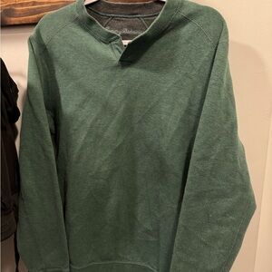 Tommy Bahama Forest Green Sweater reversible
